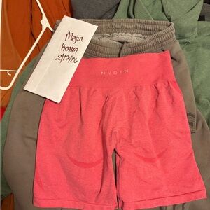 NVGTN Coral Active Shorts